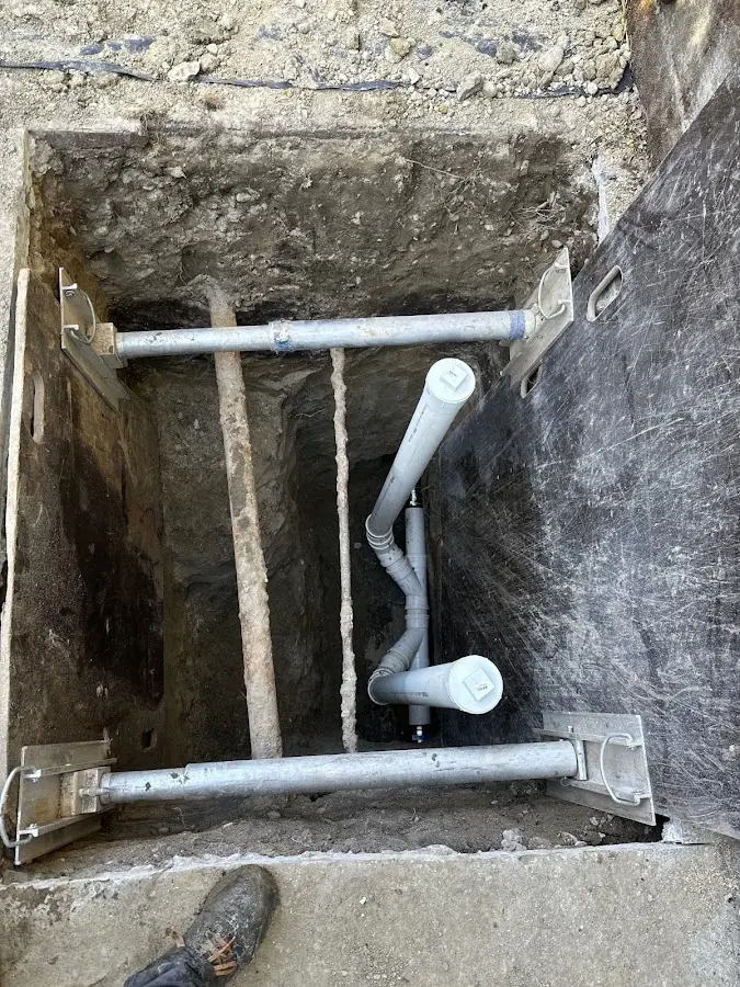 Experienced plumber completing Gas Line Repair work in Andover